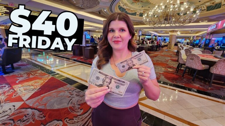 We Tried the $40 Method on NEW Las Vegas Slot Machines!