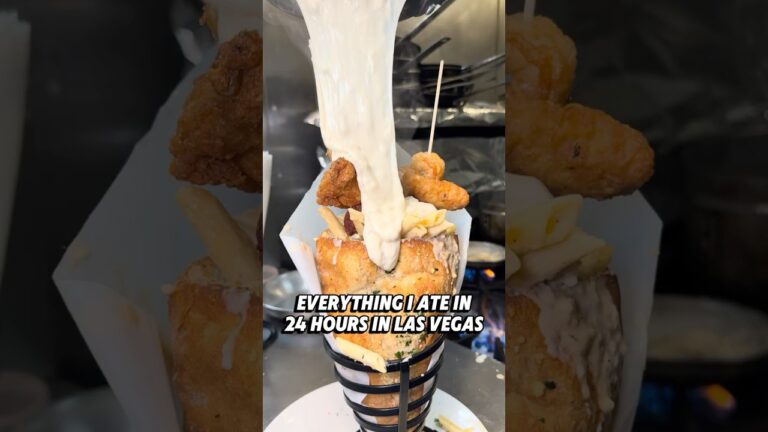 What I Ate in 24 Hours in Las Vegas✨ #foodie