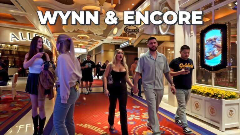 Wynn & Encore Las Vegas Walk – March 2026 – Las Vegas Strip