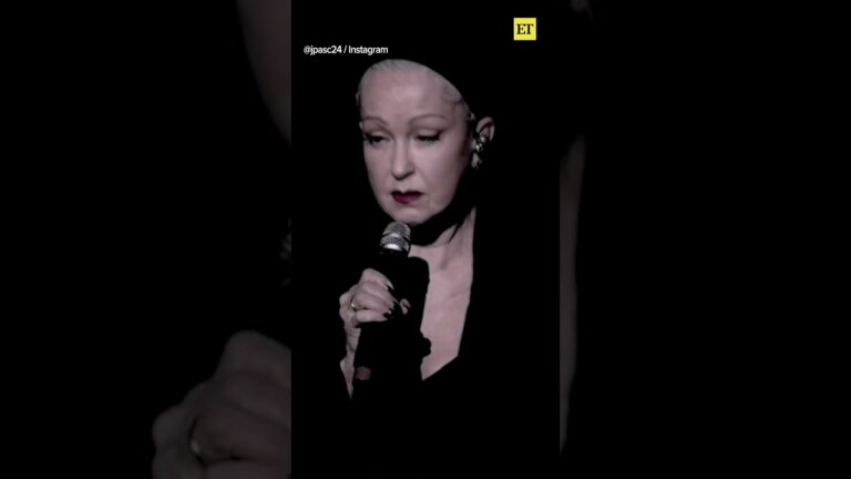 #cyndilauper shuts down heckler at opening night of #lasvegas residency