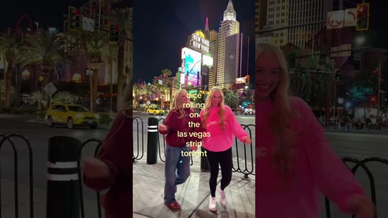 dice rolling on the las vegas strip tonight #lasvegas #dicerolling #fyp #vegas #ellahperry jonah