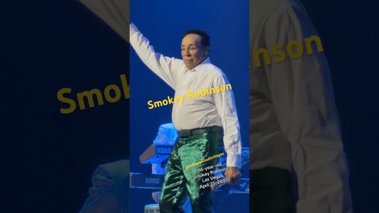 #smokeyrobinson #concert #entertainer #motown #livemusic #vegas #lasvegas