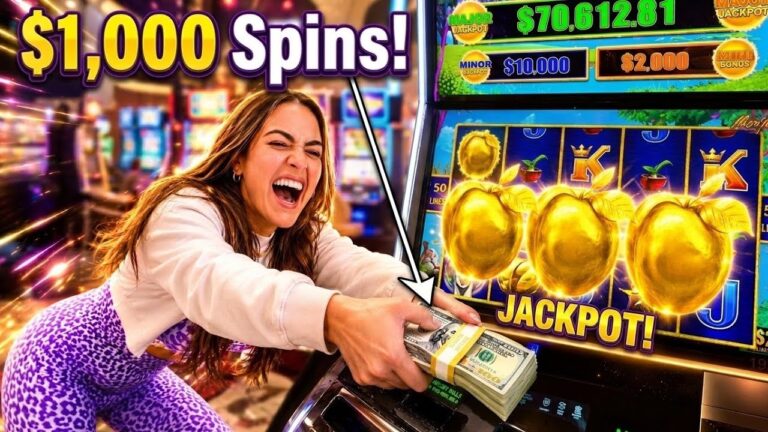 $1,000 SPINS for a $2.6 Million JACKPOT Starts PURE Chaos on Dragon Link!!