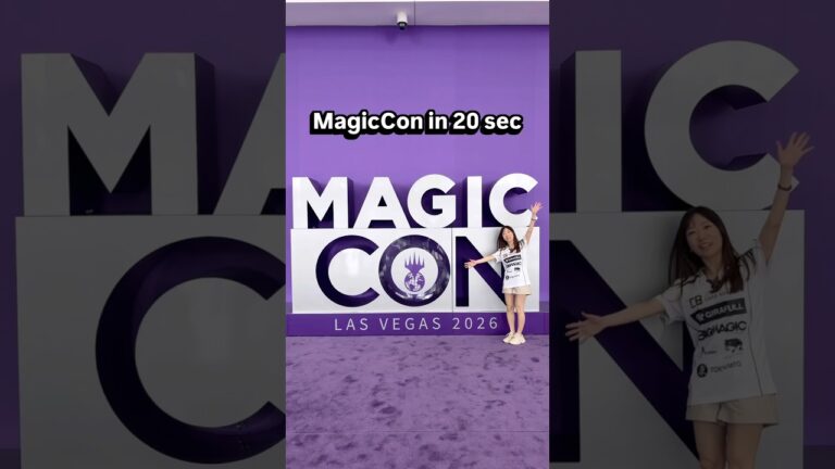 20 Seconds That Feel Like MagicCon: Las Vegas 2026🔥✨#mtg