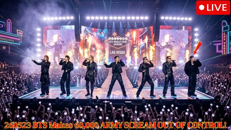 260523 BTS BREAKS LAS VEGAS! Kim Taehyung “Sin City V” Moment SHOCKS 60,000 ARMY [4K]