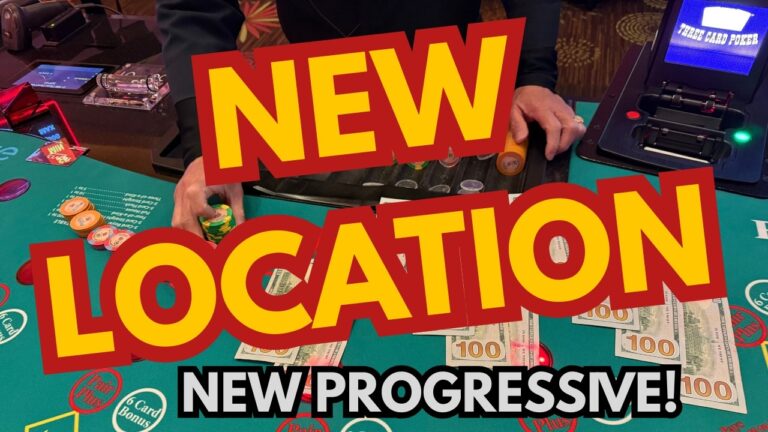 3 CARD POKER in LAS VEGAS! NEW LOCATION!! 🍀🍀 #Counter