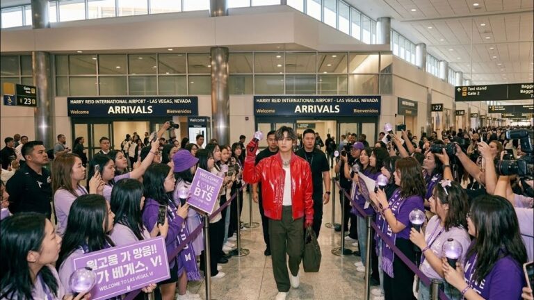 5 minutes ago, The BTS officially arrived in Las Vegas, Nevada, Army screamed in chaos