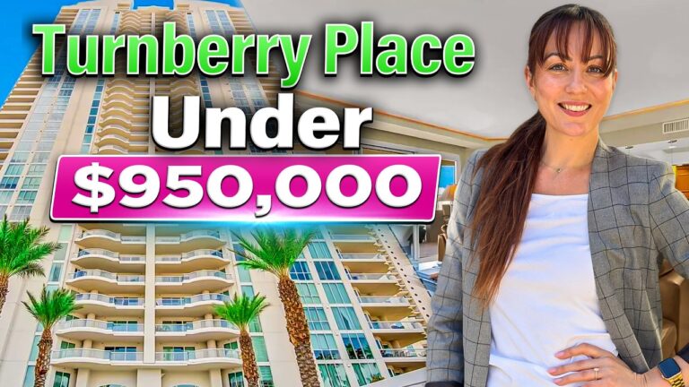 $929K Luxury Las Vegas High-Rise Condo Tour | Turnberry Place