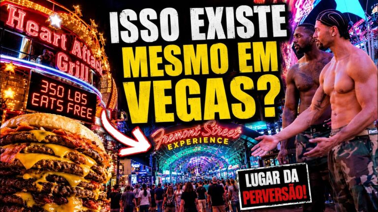 A LAS VEGAS “PROIBIDA” que os turistas NÃO mostram 😱