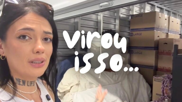 ABRI O STORAGE COM TODA MINHA VIDA EM LAS VEGAS