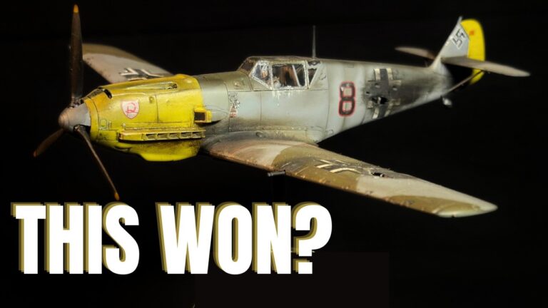 An Over-Weathered ME-109 Won? | IPMS Las Vegas