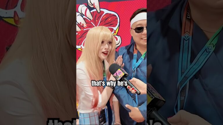 Anime Cosplaying Couple at LVL UP Expo in Las Vegas