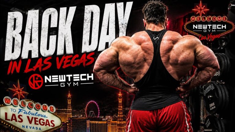 BACK DAY IN LAS VEGAS | NEWTECH GYM