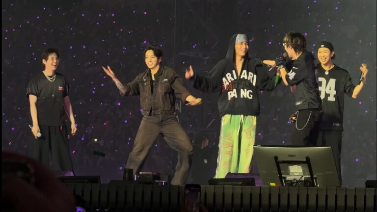 BTS Boyz With Fun + Danger – Surprise Songs – Las Vegas Day 4 Fancam 260528  방탄 직캠