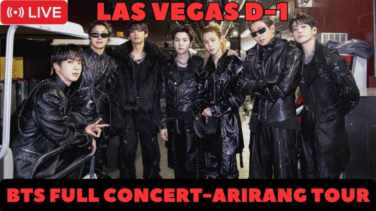 BTS LIVE CONCERT IN LAS VEGAS DAY 1 – ARIRANG TOUR