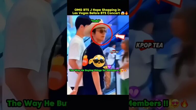 😱BTS Members shopping in Las Vegas Before concert#bts#btsshorts#taehyung#jungkook#jhope#jimin#jin#rm