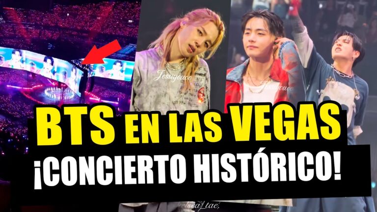 BTS en LAS VEGAS: INCREÍBLE CONCIERTO Y REENCUENTRO CON ARMYS ¡LLENO TOTAL!