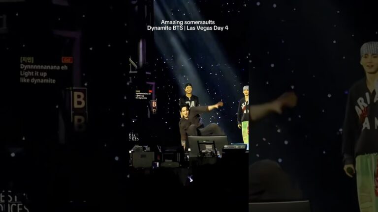 BTS’s dance battle | Dynamite in Las Vegas D4. #bts #arirang #dynamite #jimin #lasvegas