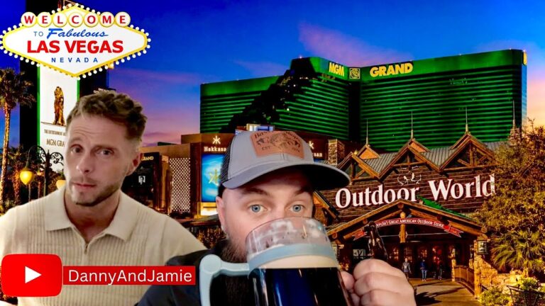 Bass Pro Shop, MGM Grand Check In & Tournament of Kings! | Las Vegas Vlog 2026  🎰🏨 Day 4