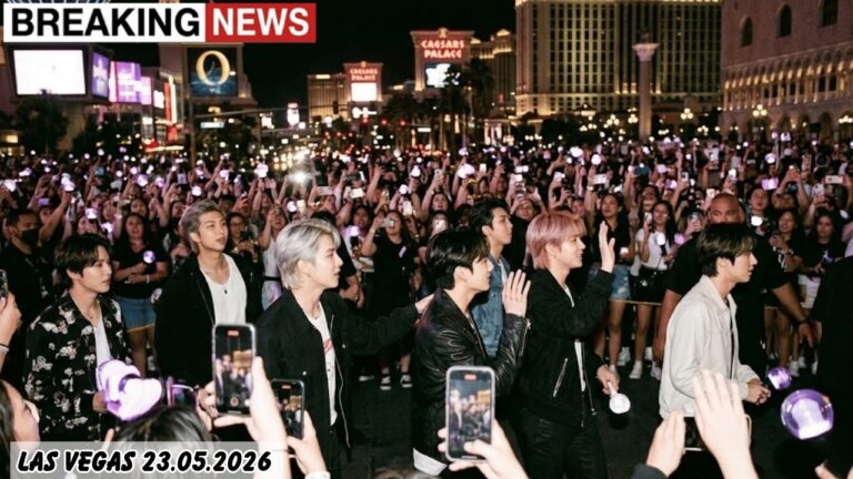 Before BTS Took the Stage… Las Vegas Had Already Undergone an Unprecedented Transformation