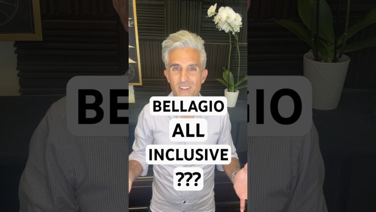 Bellagio Las Vegas all-inclusive package?! #bellagio #lasvegas #vegas #allinclusive