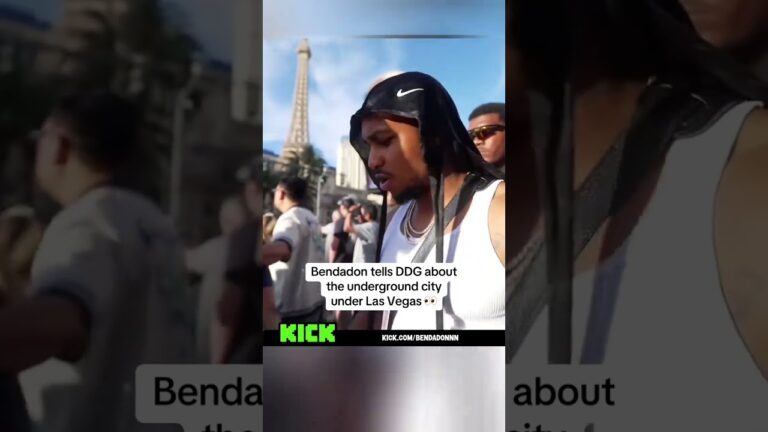 Bendadon tells DDG about the underground city under Las Vegas 👀 #ddg #bendadonnn