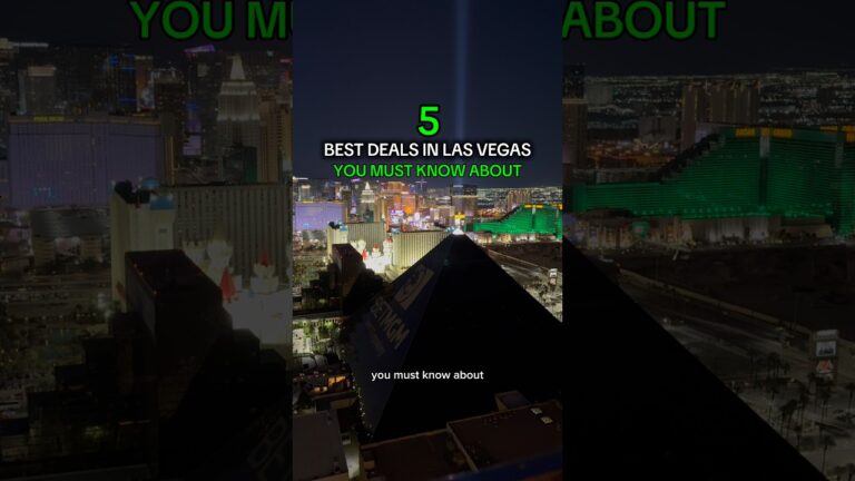 Best Deals in Las Vegas You Should Know About #VegasPartner @LasVegas #paidpartnership