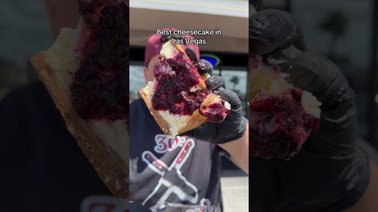 Best cheesecake in Las Vegas #303inthecut #vegaseats #lasvegasfood