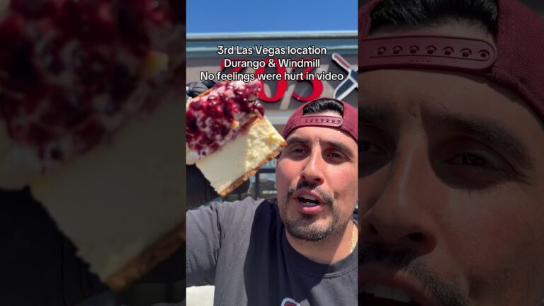 Best cheesecake in Las Vegas #303inthecut #vegaseats #lasvegasfood