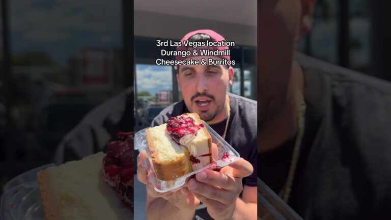 Best cheesecake in Las Vegas #303inthecut #vegaseats #lasvegasfood #cheesecake ￼