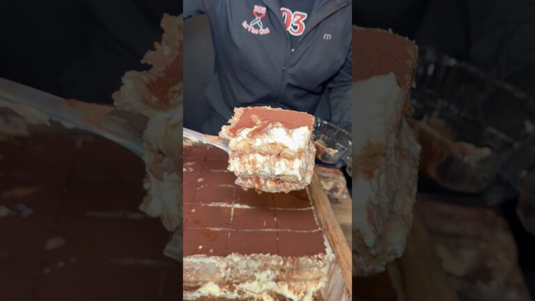 Best tiramisu in Las Vegas #303inthecut #vegaseats #lasvegasfood #tiramisu