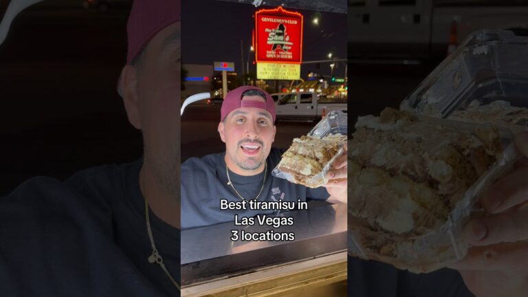 Best tiramisu in Las Vegas #303inthecut #vegaseats #lasvegasfood #tiramisu