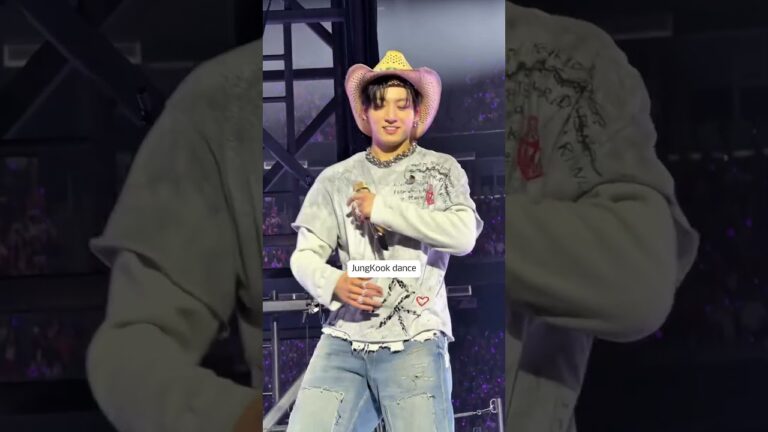 Black Swan, the dancing cowboy | Las Vegas D2. #bts #arirang #blackswan #jungkook #lasvegas
