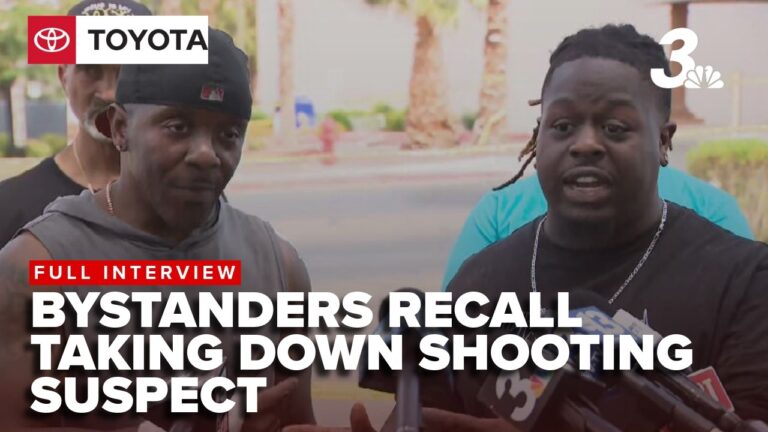 Bystanders who took down deadly shooting suspect at Smith’s speak out