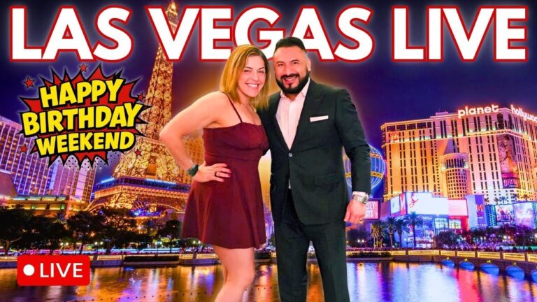 🔴CRAZY CROWDS on the STRIP! | Anna’s Birthday Weekend | Las Vegas Live Cam | Friday May 8, 2026