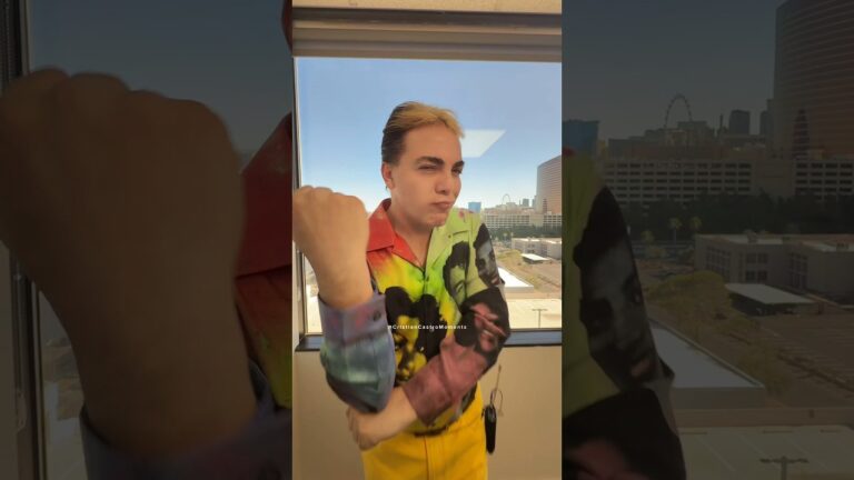 CRISTIAN CASTRO dándolo todo en tiktok 🤠💋 (Las Vegas – 18/05/2026)