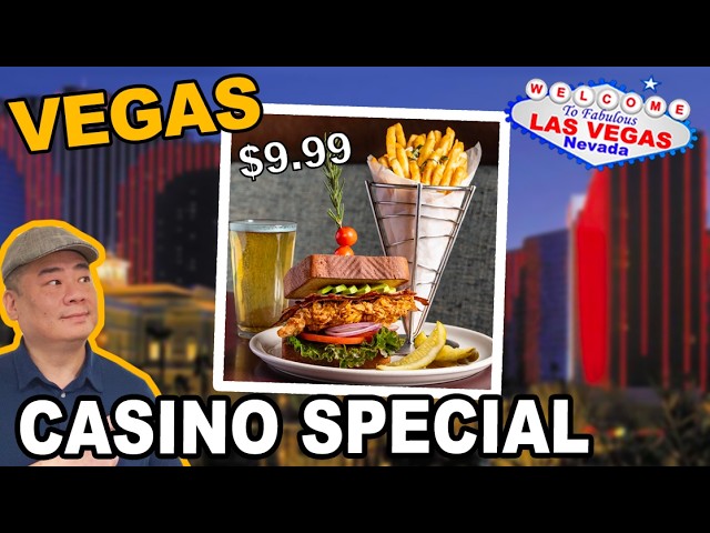 Casino Chicken Special! $9.99 Chicken Sandwich with Fries and BEER! Rio Las Vegas