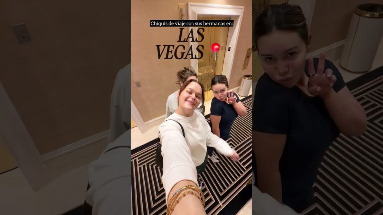 Chiquis, Jacqie & Jenicka de viaje en Las Vegas ✨🥰 #Janney #sisters #chiquisrivera