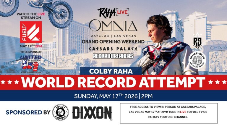 Colby Raha World Record Attempt at Caesars Palace | May 17, 2026