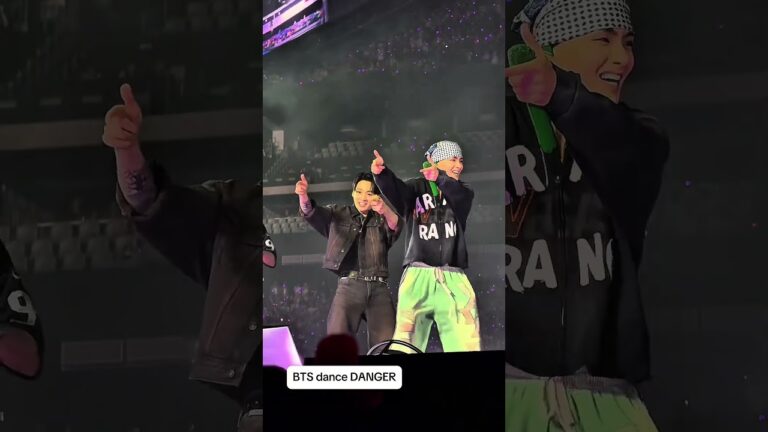 DANGER is back | BTS world tour in Las Vegas D4. #bts #arirang #danger #taekook #lasvegas