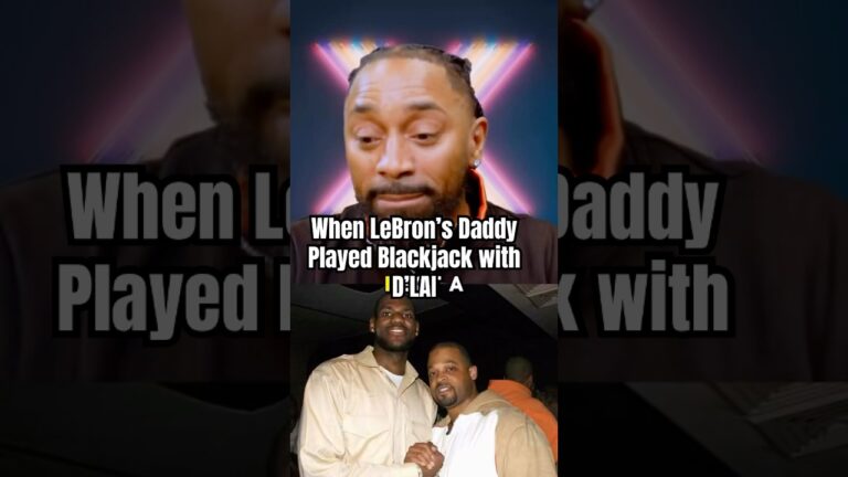 D’LAI Deals Blackjack To LeBron James Dad in Vegas