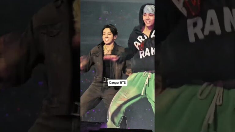 Danger appears in Las Vegas D4. #bts #arirang #danger #jungkook #lasvegas