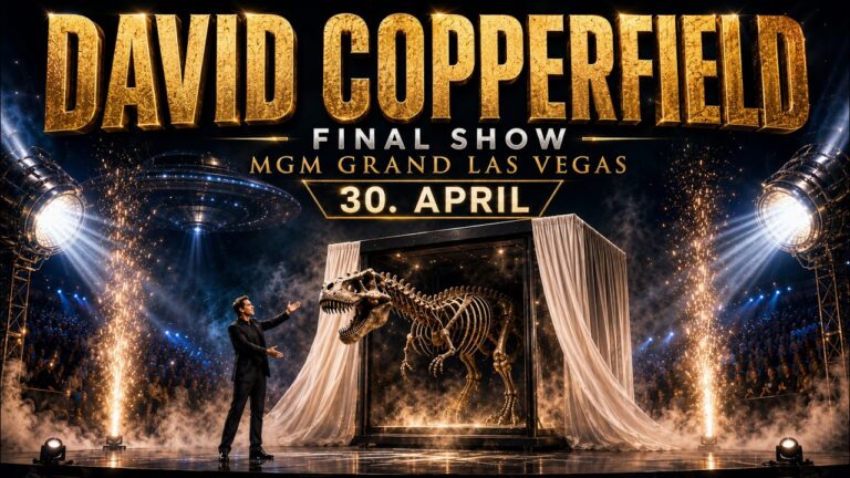 🎩 David Copperfield FINAL SHOW im MGM Grand Las Vegas | 30. April 2026 ✨