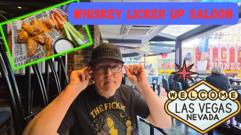 Downtown Las Vegas Fremont Street | Trying Whiskey Licker Up Saloon 🤠