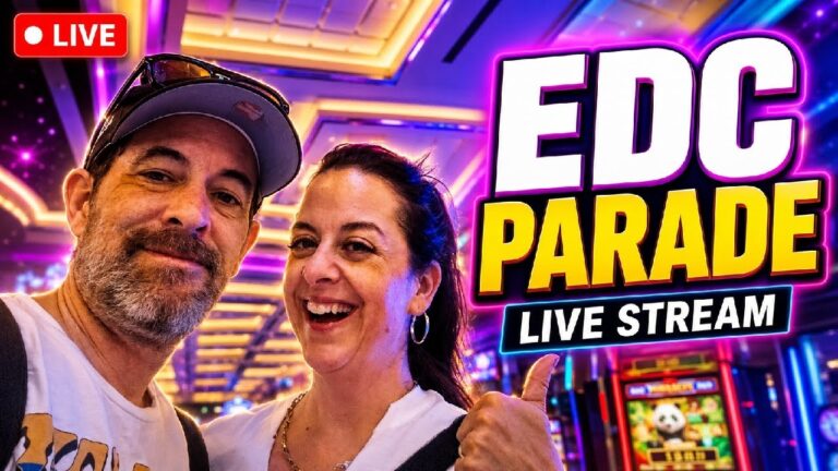 EDC Parade Takes Over the Las Vegas Strip | Live Vegas Walk