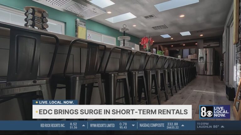 EDC brings surge in short-term rentals to Las Vegas