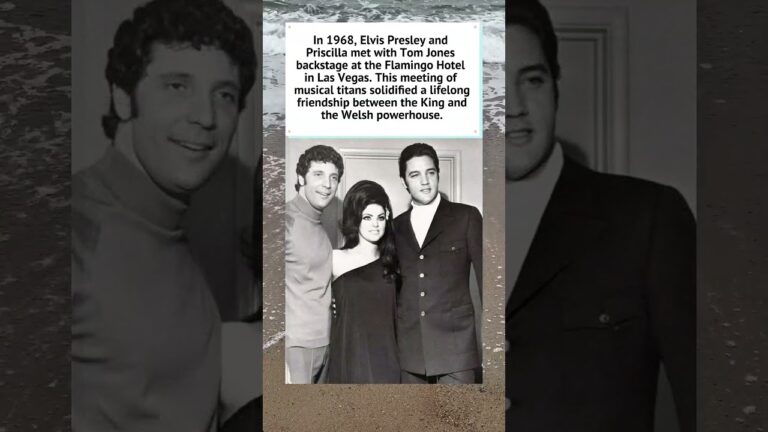 Elvis Presley, Tom Jones, and Priscilla: Las Vegas 1968 🎸