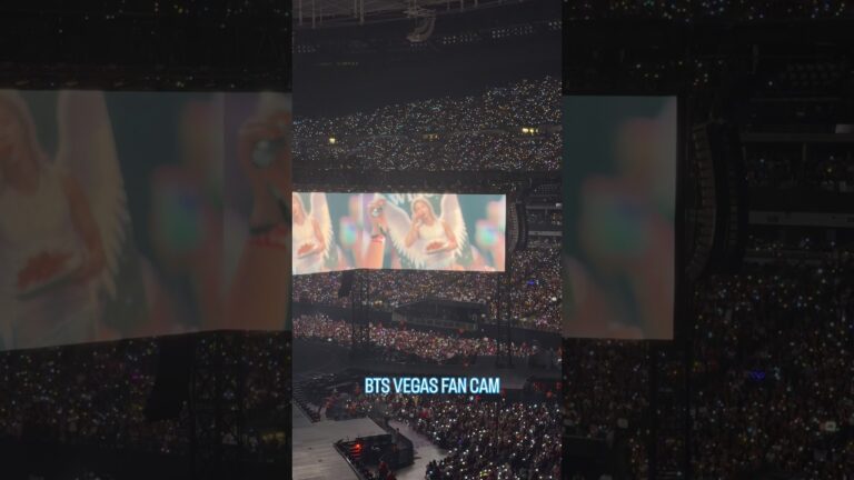 FAN CAM BTS VEGAS #bts #btsarmy #lasvegas