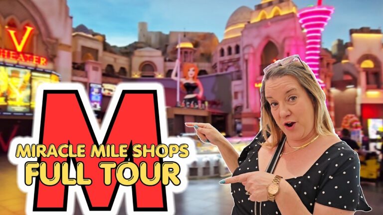 FULL *WALK THROUGH* Planet Hollywood Miracle Mile Shops | Las Vegas