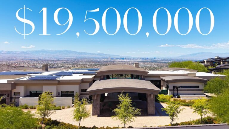 Greatest View In Las Vegas!  $20M on 4 Acres & 10,000 sq ft Of Guard Gated Luxury